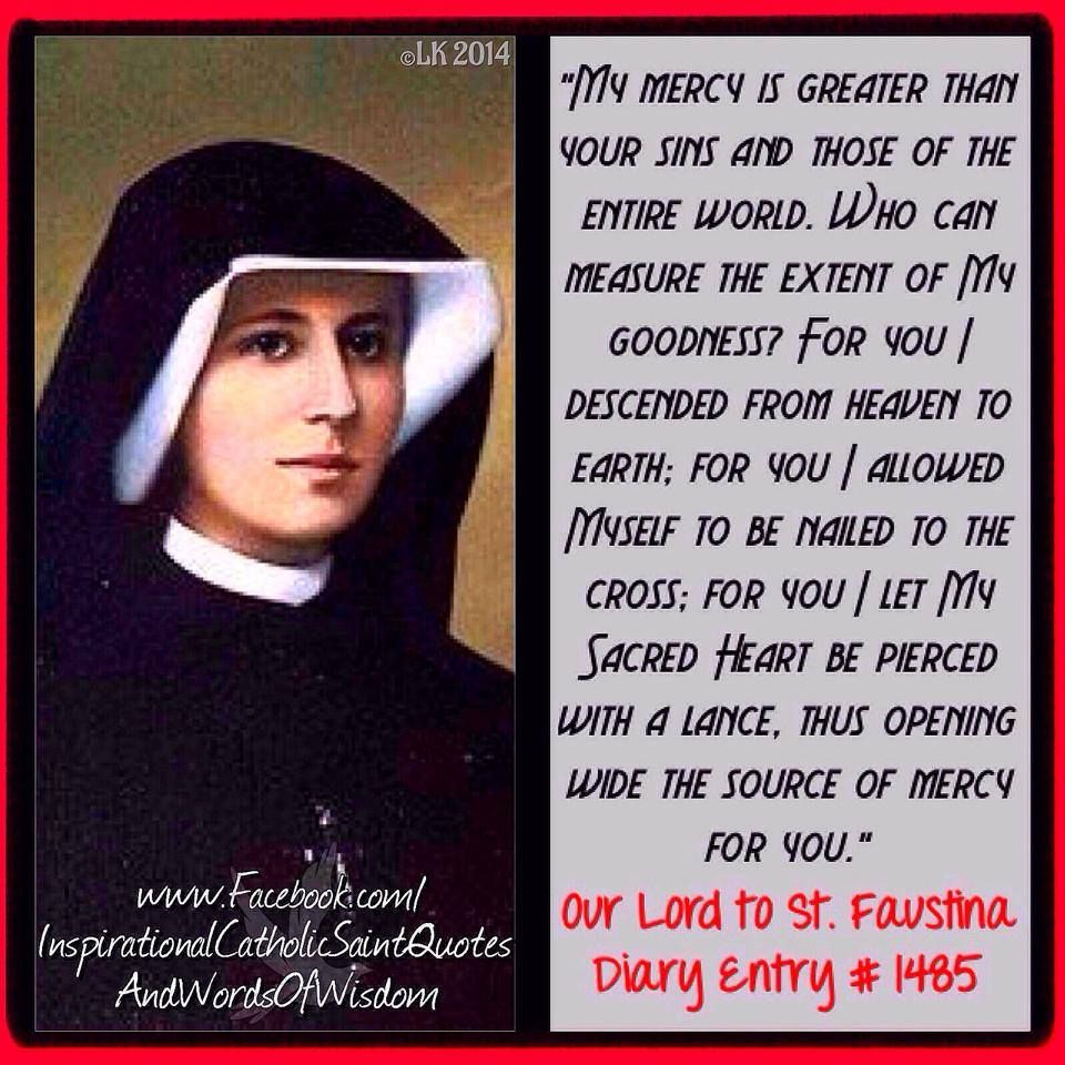 st faustina diary quotes in malayalam